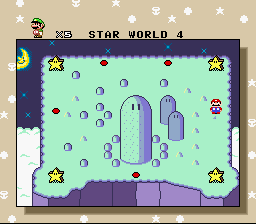 Super Mario Wacky Worlds - Star World (demo) Screenthot 2